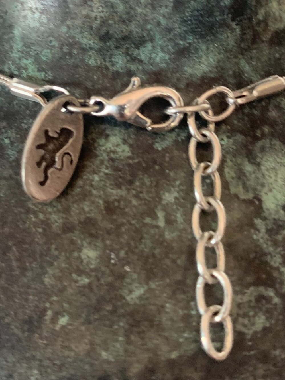 Danforth Pewter Peace Necklace View 6